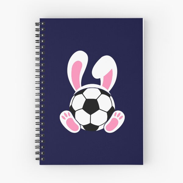 Item preview, Soccer Easter bunny with rabbit ears bunny feet designed and sold by hobbybox.
