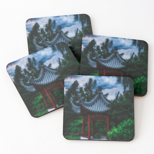 Item preview, Tranquil Chinese Garden Pavilion V1 designed and sold by Family Journey with God.