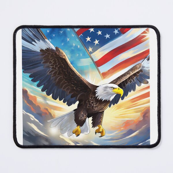 Item preview, American Eagle - God Bless America No.6 designed and sold by MacTampa.