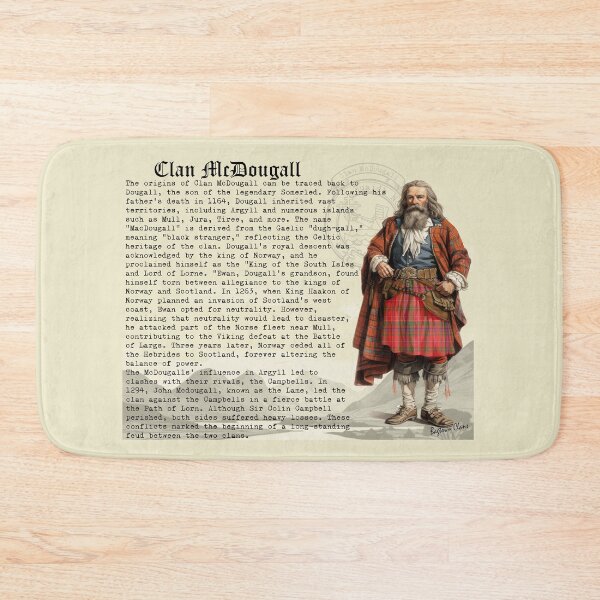Item preview, McDougall Scottish Clan History  designed and sold by BagTown Clans.
