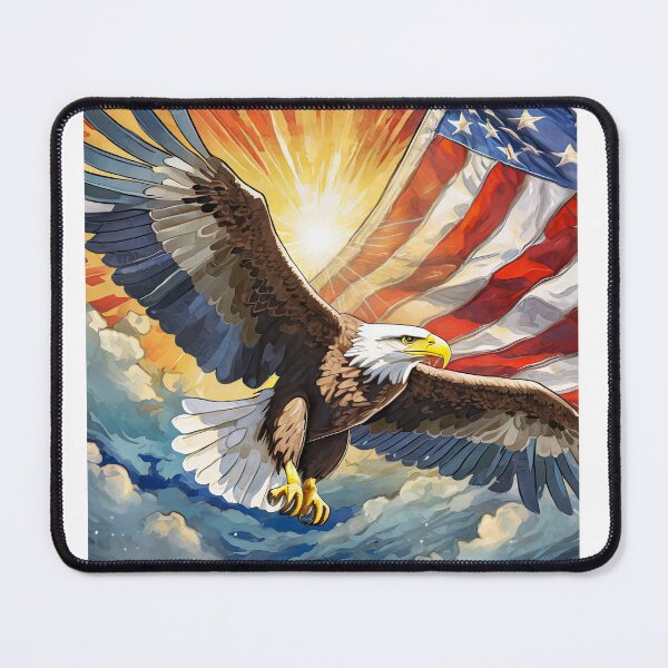 Item preview, American Eagle - God Bless America No.7 designed and sold by MacTampa.