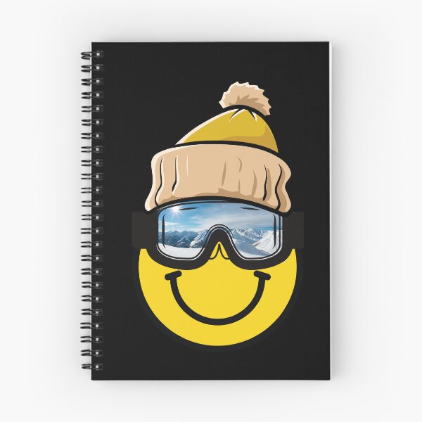 Item preview, Skiing Smiley Face designed and sold by SimpleSteve.