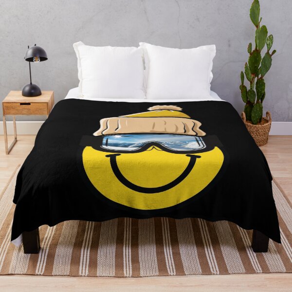Item preview, Skiing Smiley Face designed and sold by SimpleSteve.