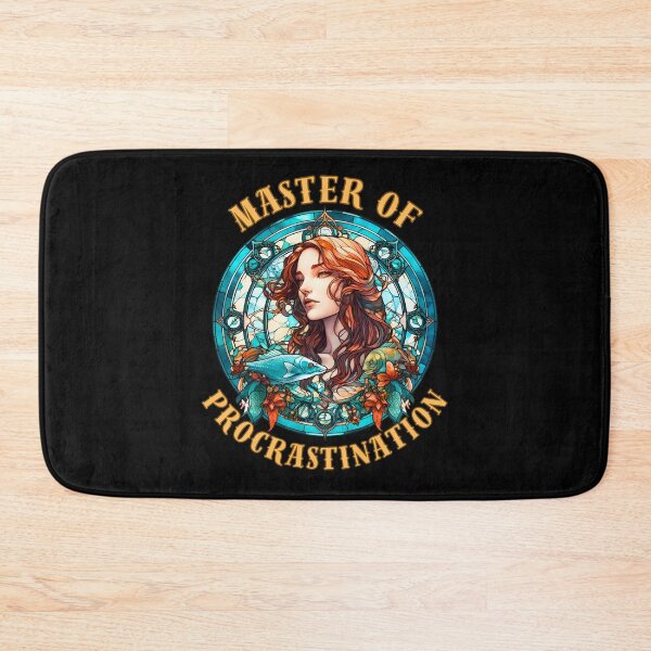 Item preview, Master Of Procrastination. pisces zodiac  designed and sold by ZodiacWonders.
