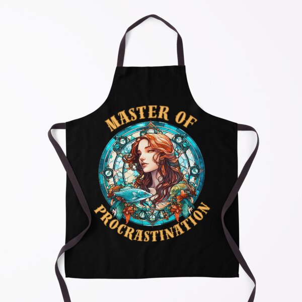 Item preview, Master Of Procrastination. pisces zodiac  designed and sold by ZodiacWonders.