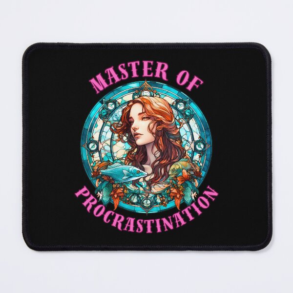 Item preview, Master Of Procrastination. pisces birthday designed and sold by ZodiacWonders.