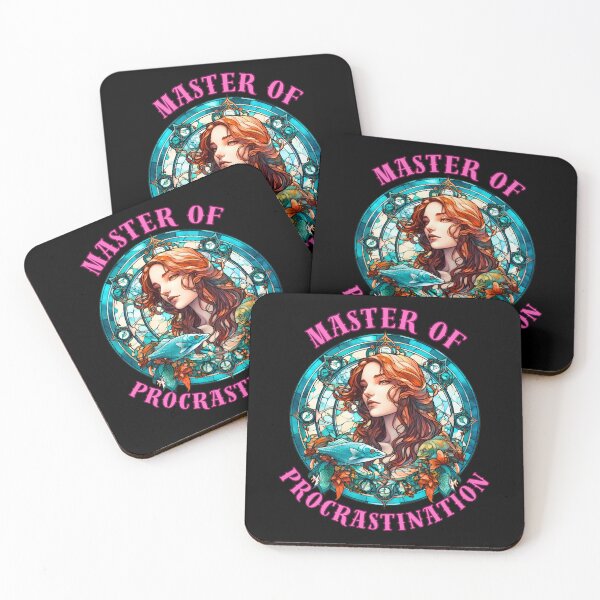 Item preview, Master Of Procrastination. pisces birthday designed and sold by ZodiacWonders.