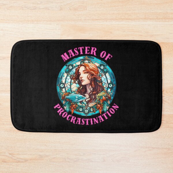 Item preview, Master Of Procrastination. pisces birthday designed and sold by ZodiacWonders.