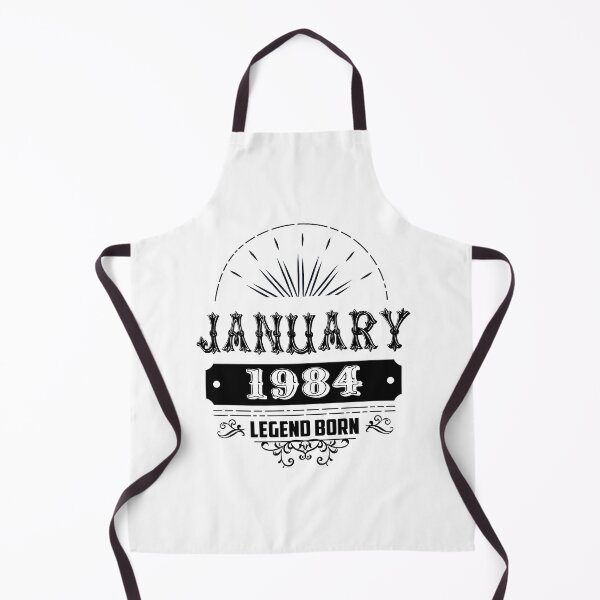 Item preview, Vintage January 1984 Limited Edition, 40th Birthday Gift 40 years old Legend Born Birth designed and sold by DjenShop.
