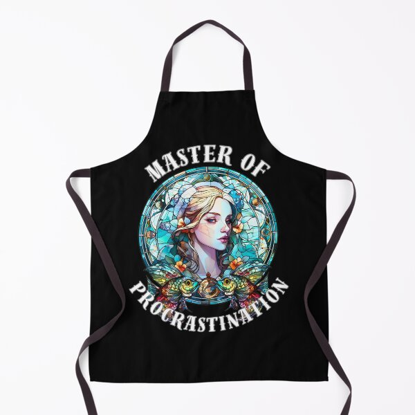 Item preview, Master Of Procrastination. pisces symbol designed and sold by ZodiacWonders.