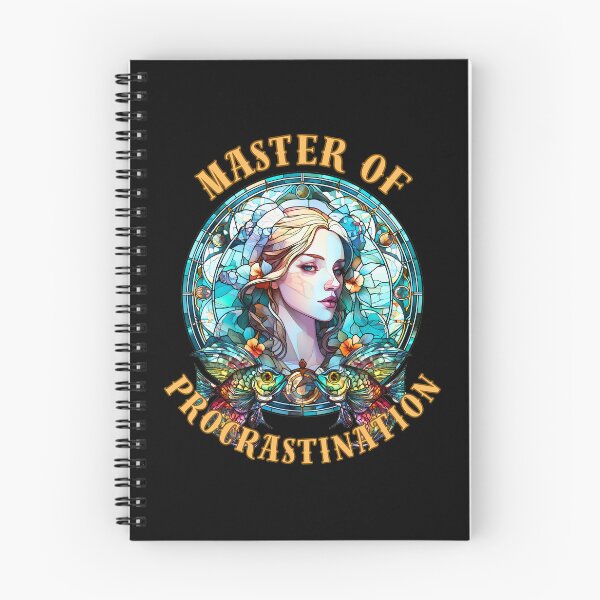 Item preview, Master Of Procrastination. pisces fish designed and sold by ZodiacWonders.