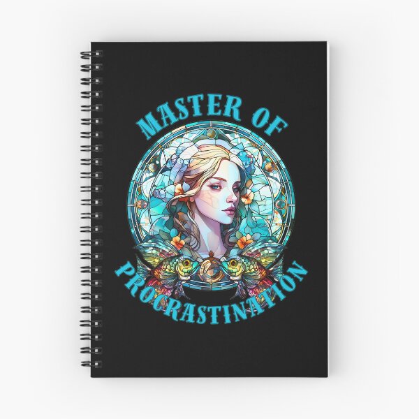 Item preview, Master Of Procrastination. pisces quote designed and sold by ZodiacWonders.