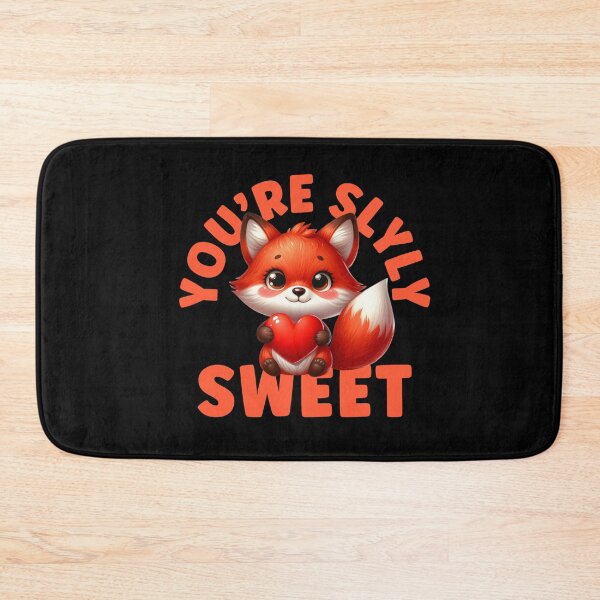 Item preview, You're Slyly Sweet - Fox Valentine designed and sold by TheAnimalZ00.