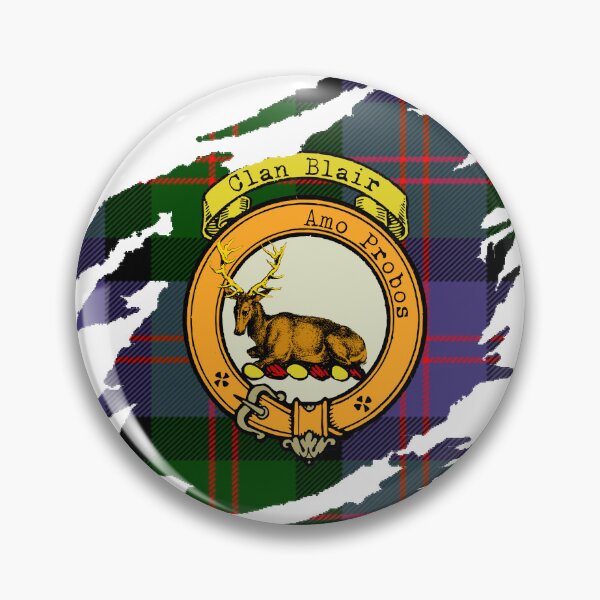 Item preview, Blair Clan Crest Scottish Surname Tartan designed and sold by BagTown Clans.