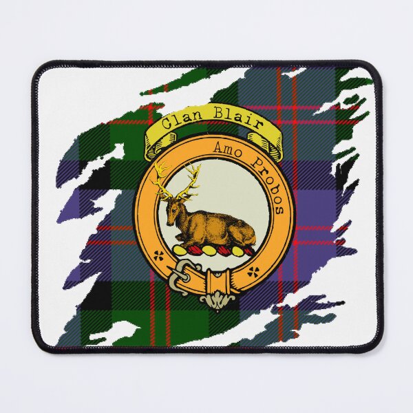 Item preview, Blair Clan Crest Scottish Surname Tartan designed and sold by BagTown Clans.