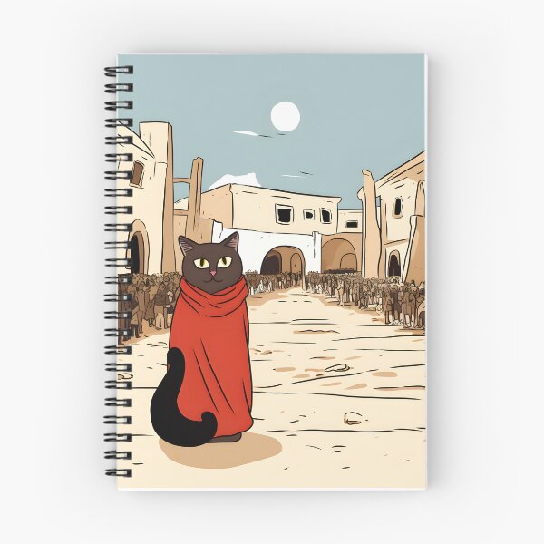 Item preview, Ancient City of Pompeii Silly Cute Red Caped Cat designed and sold by omerfdln34.