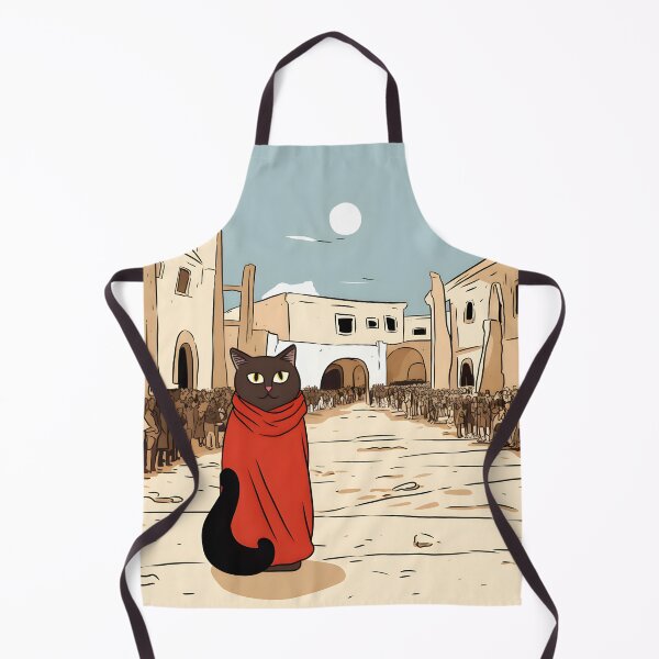 Item preview, Ancient City of Pompeii Silly Cute Red Caped Cat designed and sold by omerfdln34.