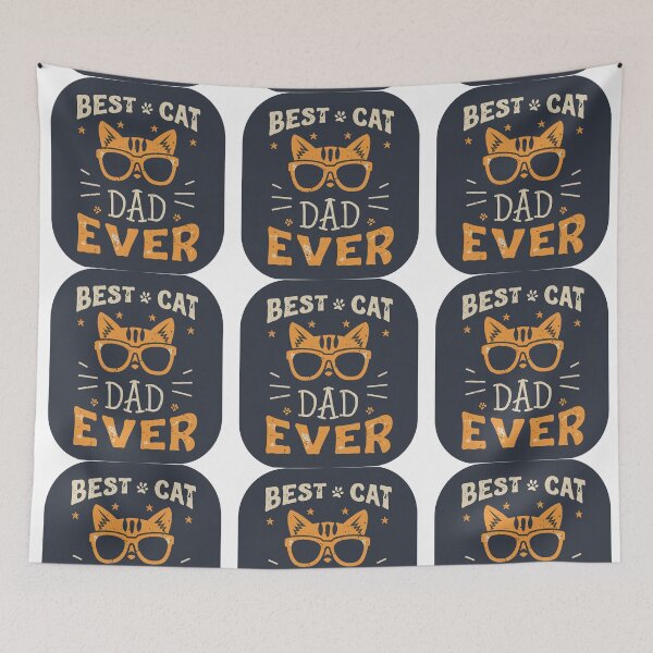 Item preview, Best cat dad ever cool cat designed and sold by philosofull.