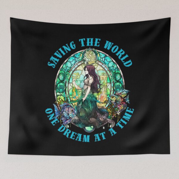Item preview, Saving The World, One Dream At A Time. pisces sign designed and sold by ZodiacWonders.