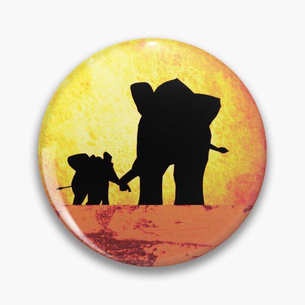 Item preview, Cute Elephants , baby elephant , starlit night with crescent moon designed and sold by wrightsonarts.