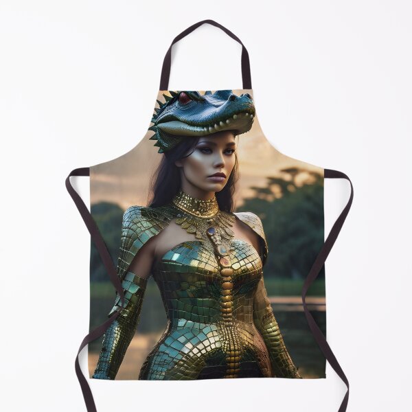 Item preview, The Alien Alligator Queen designed and sold by TheArtOfPat.