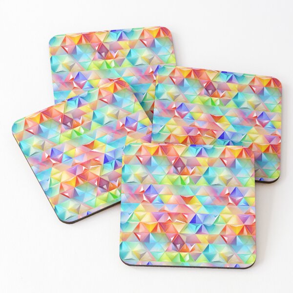 Item preview, Rainbowed Shiny Geometrical Figures designed and sold by Sp3ctrumOfColor.