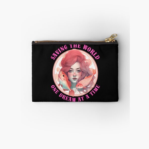 Item preview, Saving The World, One Dream At A Time. pisces lovers designed and sold by ZodiacWonders.