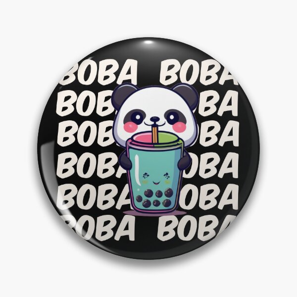 Item preview, Panda drinking Boba designed and sold by TeeNameHut.