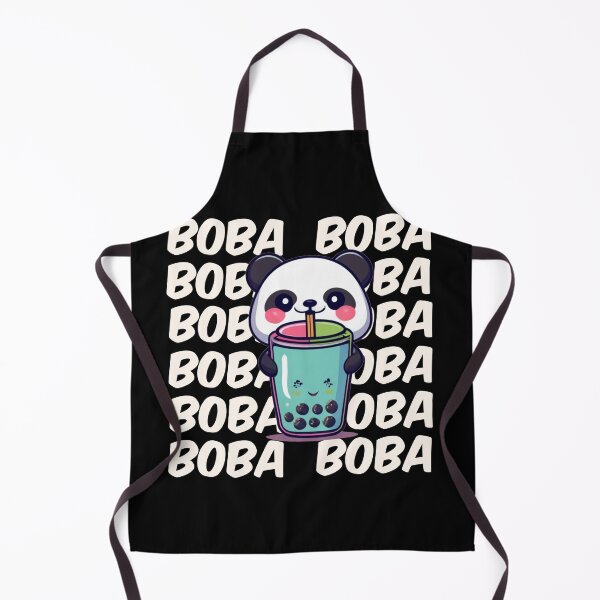 Item preview, Panda drinking Boba designed and sold by TeeNameHut.