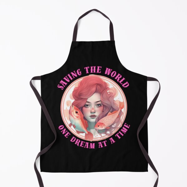 Item preview, Saving The World, One Dream At A Time. pisces lovers designed and sold by ZodiacWonders.