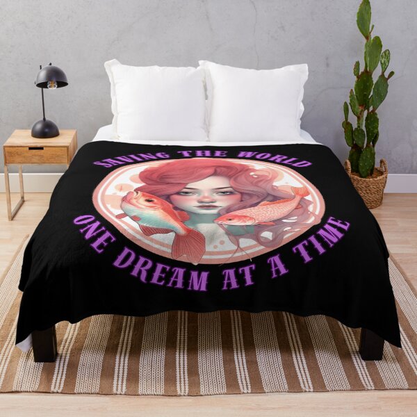 Item preview, Saving The World, One Dream At A Time. pisces personality designed and sold by ZodiacWonders.