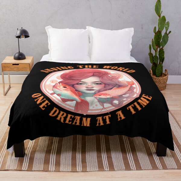 Item preview, Saving The World, One Dream At A Time. pisces march designed and sold by ZodiacWonders.