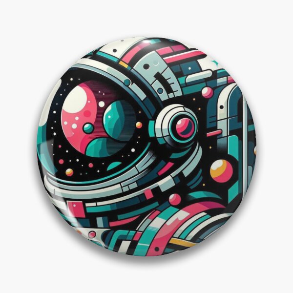 Item preview, The Astronaut of Abstraction designed and sold by Anavai987.