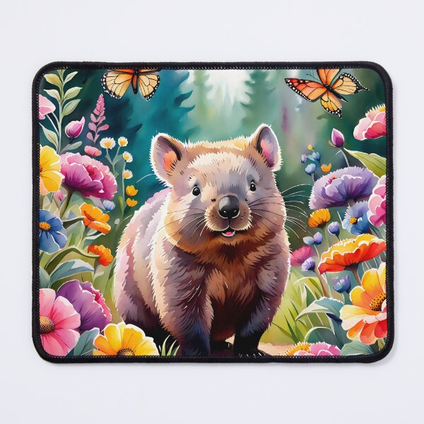 Item preview, Flowery Wombat love designed and sold by J7Simpson.