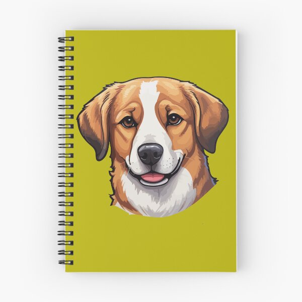 Item preview, Happy mixed breed puppy designed and sold by StickerLab4.