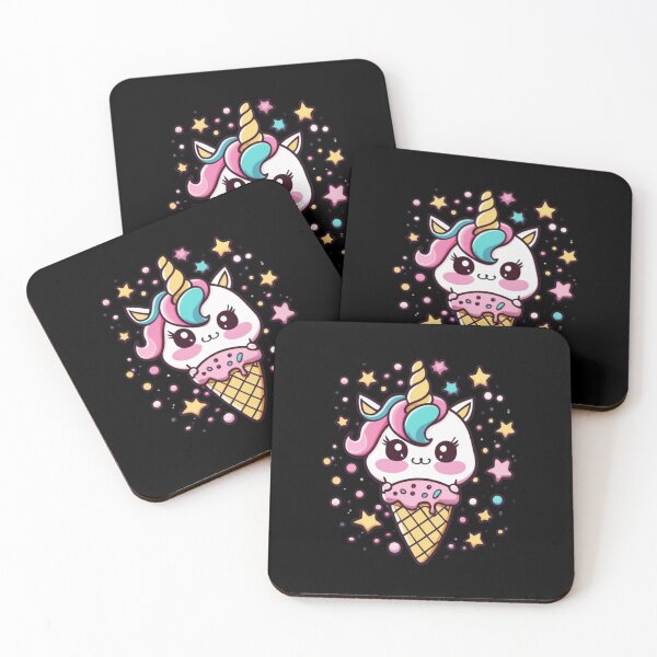 Item preview, Unicorn Ice Cream designed and sold by TeeNameHut.
