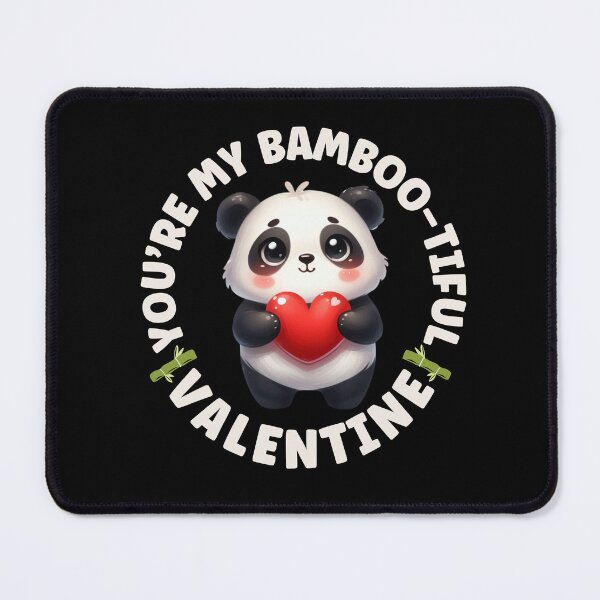 Item preview, You're My Bamboo-tiful Valentine - Panda Valentine designed and sold by TheAnimalZ00.