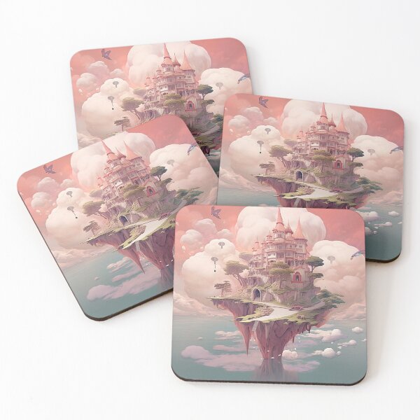 Item preview, Whimsical Dreamlands - Pastel Surrealism in Digital Fantasy Art designed and sold by PaintbrushPlace.