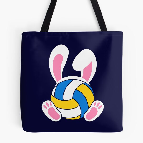 Item preview, Volleyball Easter bunny with rabbit ears bunny feet designed and sold by hobbybox.