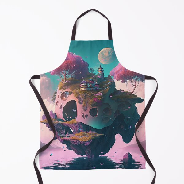 Item preview, Pastel Dreamworld - Ethereal Floating Islands & Fantasy Scapes designed and sold by PaintbrushPlace.