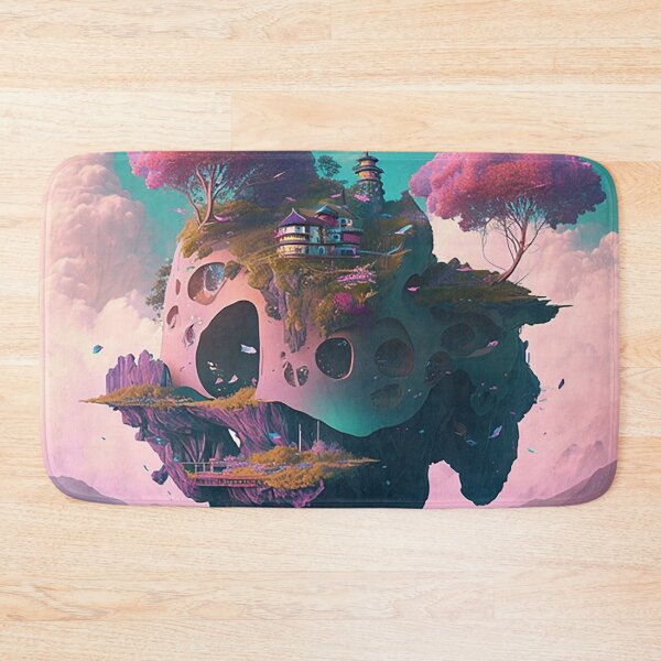 Item preview, Pastel Dreamworld - Ethereal Floating Islands & Fantasy Scapes designed and sold by PaintbrushPlace.