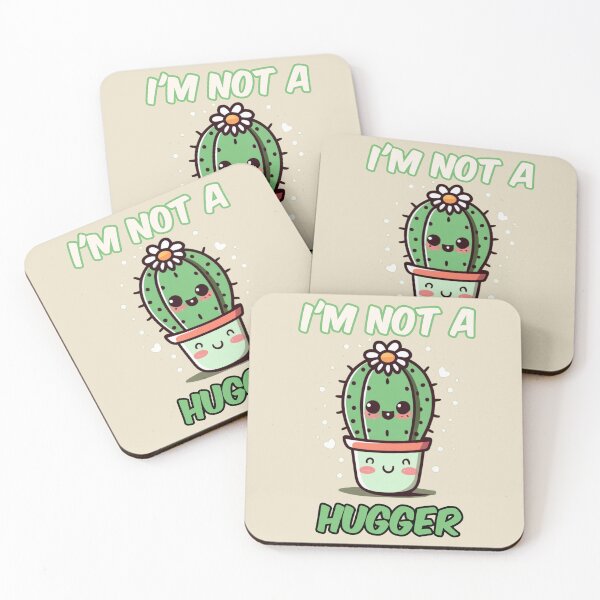 Item preview, I'm not a hugger, cactus designed and sold by TeeNameHut.