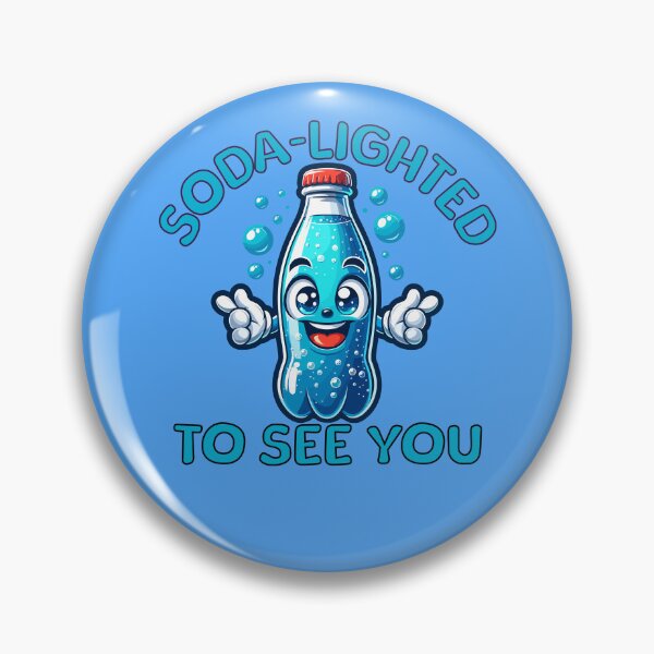 Item preview, Soda Soft Drink Wordplay Pun designed and sold by TwistedRabbit12.