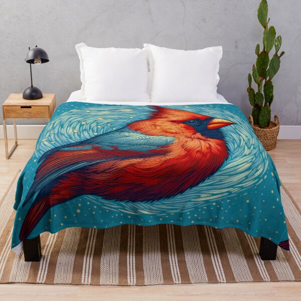 Item preview, Cardinal Graphic Art - Songbird Art designed and sold by Star-Fragment.
