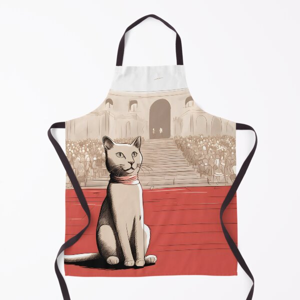 Item preview, Cute Minimalist Cultural Cat Exploring Historical France designed and sold by omerfdln34.