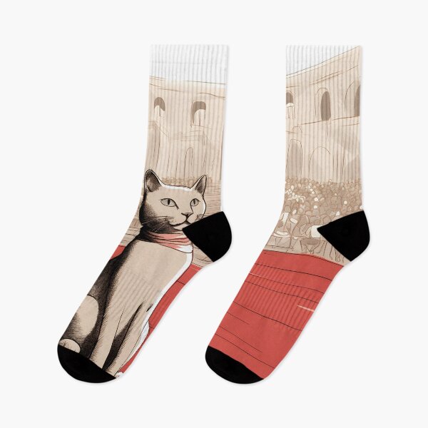 Item preview, Cute Minimalist Cultural Cat Exploring Historical France designed and sold by omerfdln34.