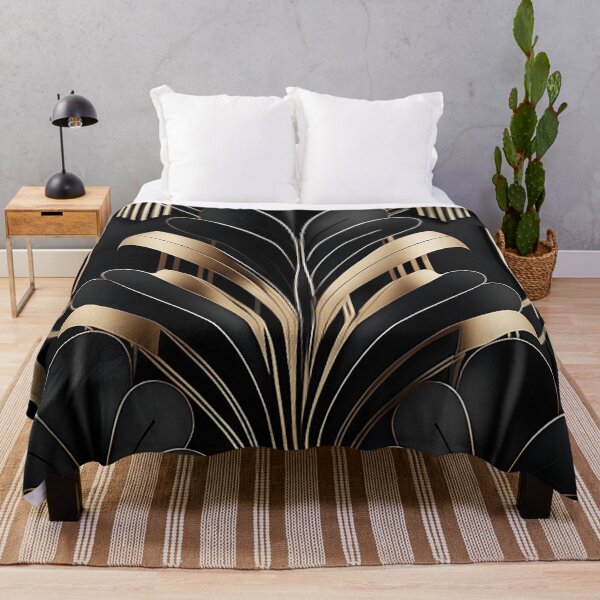 Item preview, Elegant Art Deco Sophistication - Black Geometric Digital Illustration designed and sold by PaintbrushPlace.
