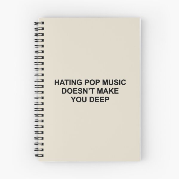 Item preview, Hating pop music doesn't make you deep designed and sold by grdenflwrs !.