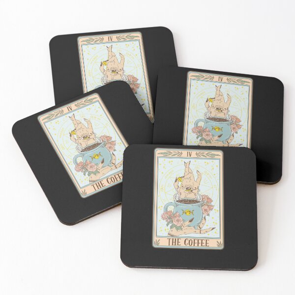 Item preview, The Coffee Funny Coffee Tarot Card Witchy Caffeine Coffee designed and sold by taaddison50.