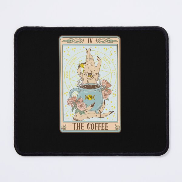 Item preview, The Coffee Funny Coffee Tarot Card Witchy Caffeine Coffee designed and sold by taaddison50.